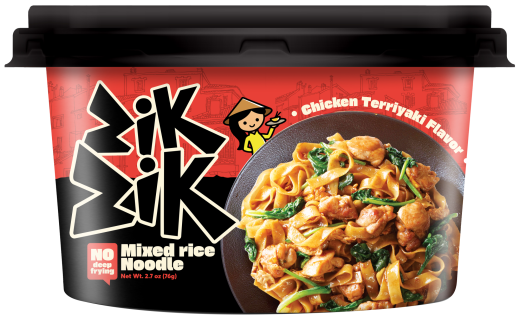 Mixed Instant  Rice  Noodle Chicken Teriyaki BOWL