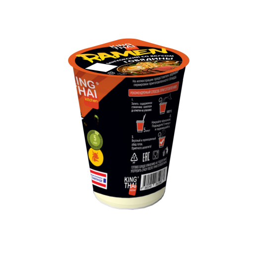 Суп-лапша King Thai РАМЕН  бангкокский с говядиной (40гр)
