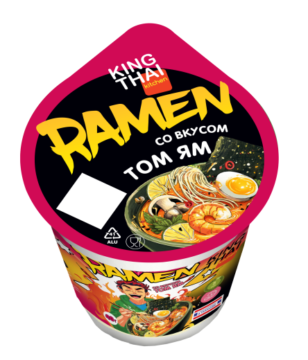 Суп-лапша King Thai РАМЕН ТОМ ЯМ (40гр)