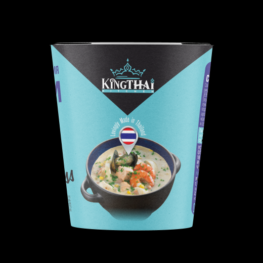 Крем-суп б/п KINGTHAI KITCHEN со вкусом "МОРЕПРОДУКТОВ" 30г.