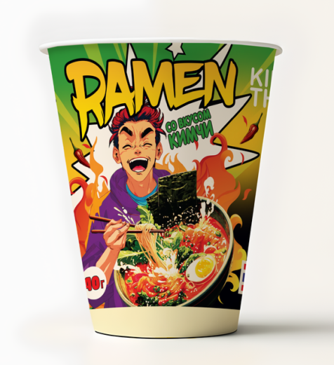 Суп-лапша King Thai  РАМЕН  КИМ ЧИ (40гр)